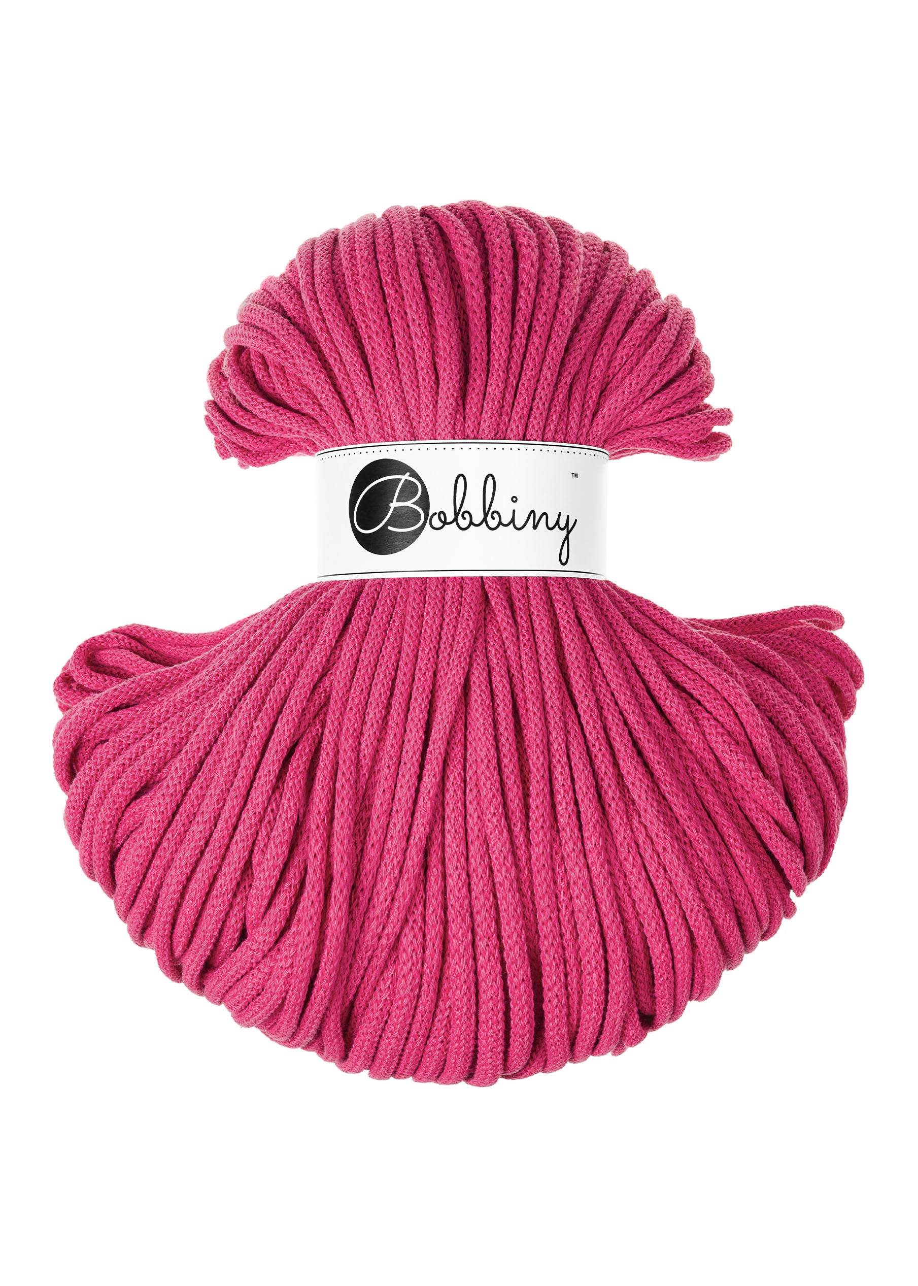 Bobbiny Macramé - Sunset Oranje Rood - 5mm - Macramé Touw - Koord Bobbiny Macramé - Sunset Oranje Rood - 5mm - Macramé Touw - Koord