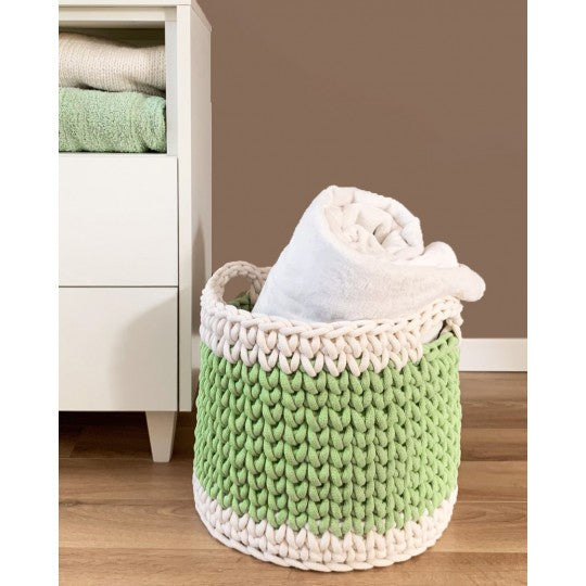 PANIER CROCHET JUMBO (PANIERE A LINGE/JOUET)