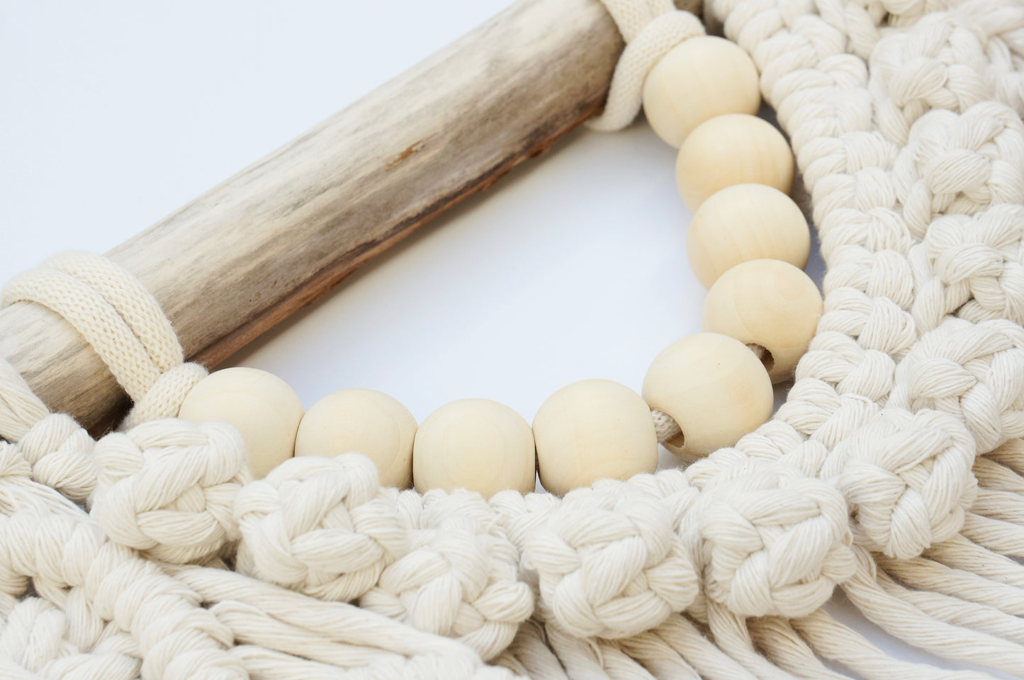Perles en bois naturel (2 tailles disponible)