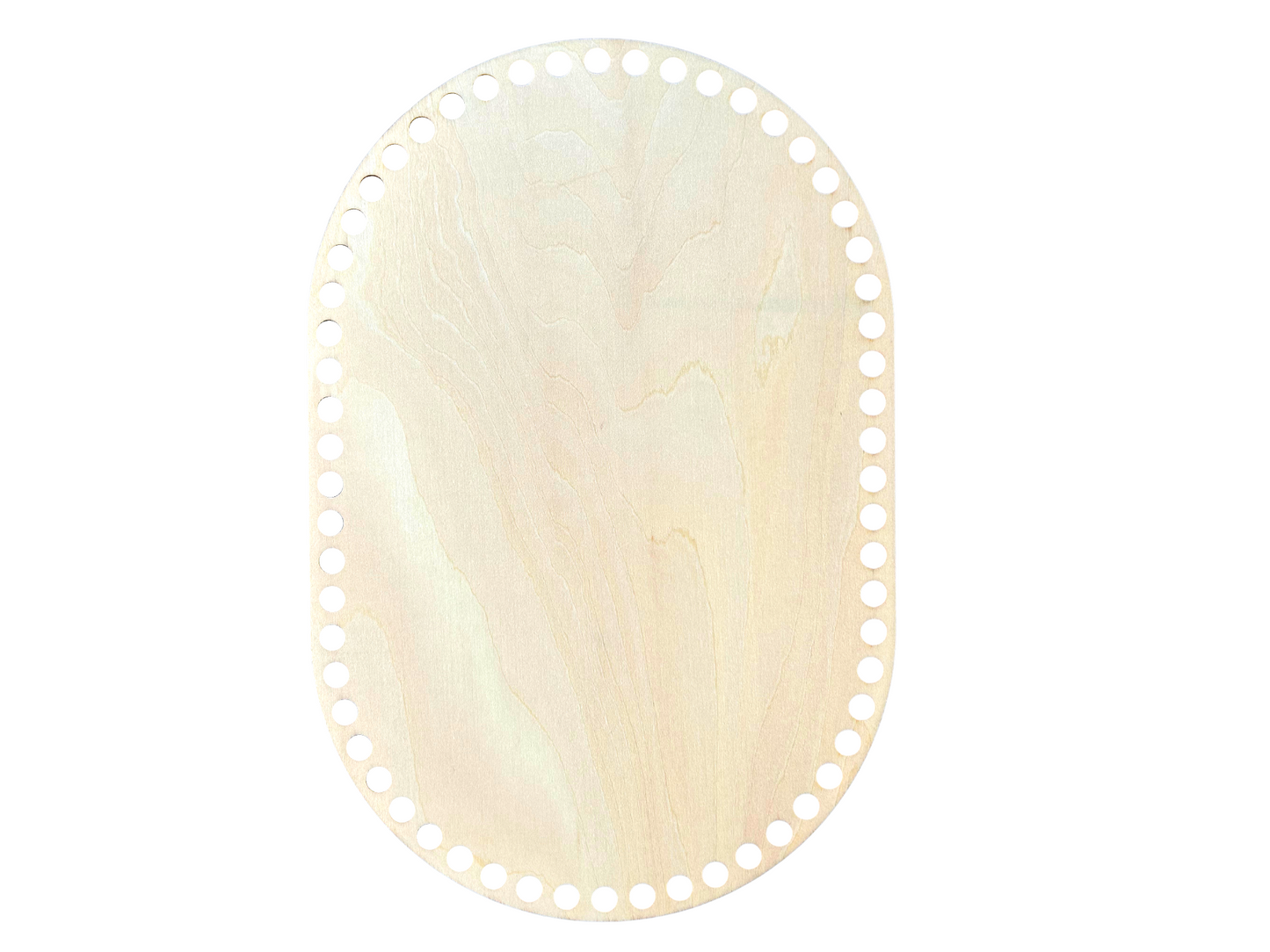 Fond de panier en bois oval (2 tailles disponible)