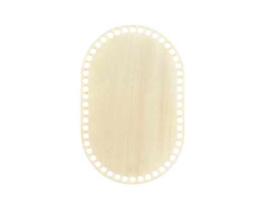 Fond de panier en bois oval (2 tailles disponible)