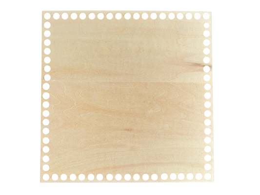 Fond de panier en bois carré (2 tailles disponible)